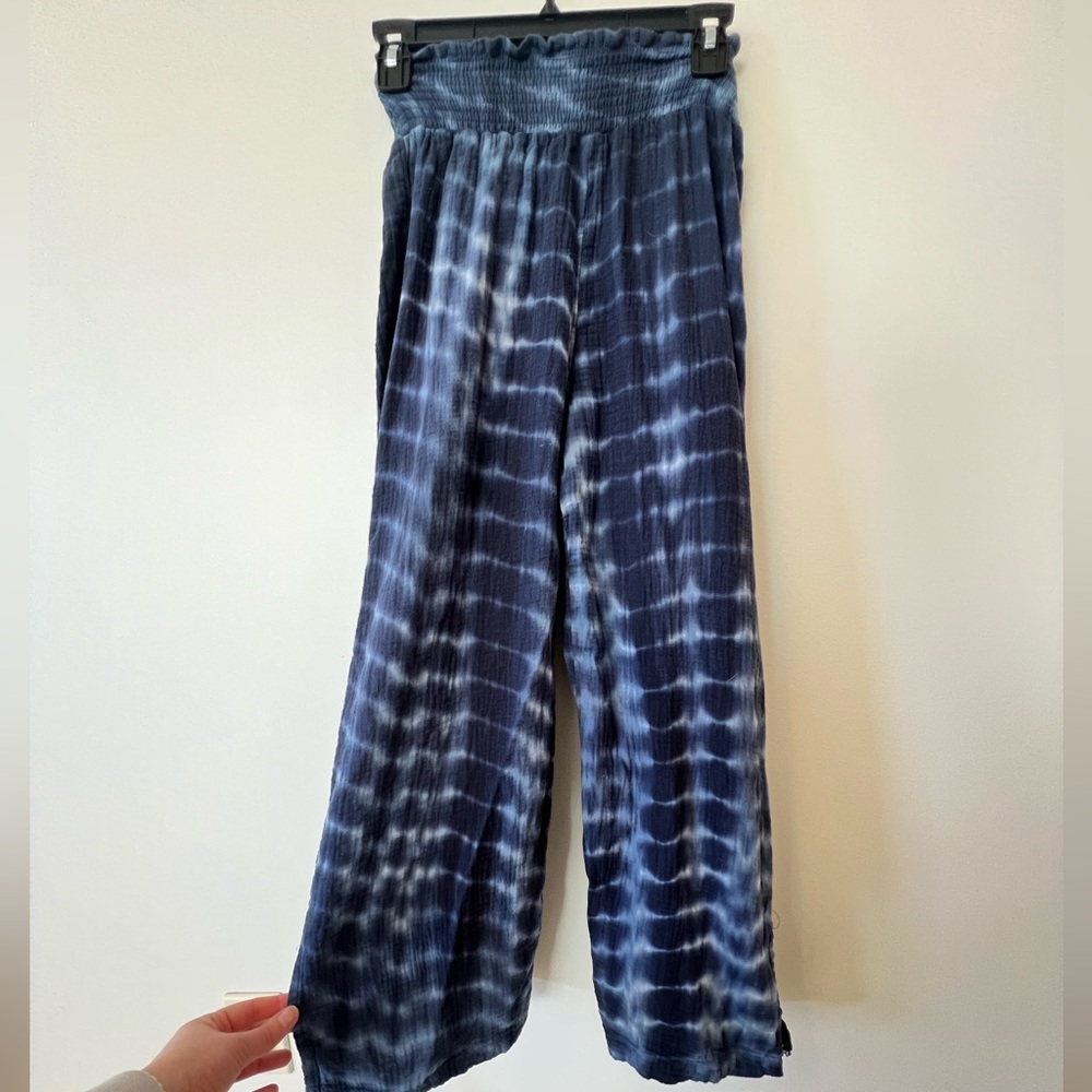 Heroes & Dreamers Blue Tie-Dye Pants